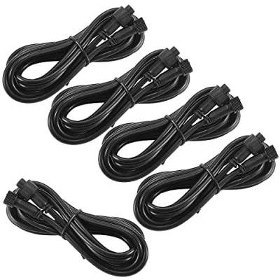Image of 5 pcs 4 pins 1m Extension Cables for Outdoor RGB led decking Light