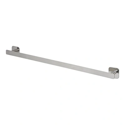 Image of Tiger Colar Towel Rail, Mounting without Drilling, Stainless Steel Polished, 60 x 5 5.4 cm