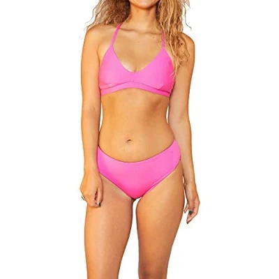 Image of Hurley W Adjustable Bikini Top Hot Pink