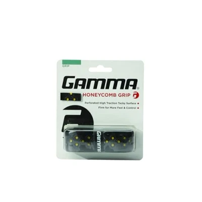 Image of GAMMA AGHCG10 Tennis Honycomb Grip GRP Yellow