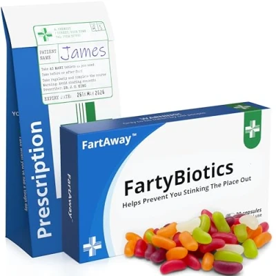 Image of Funny Rude Joke Pill Tablets Box Prank with Jelly Beans Sweets Inside Gift for Men Him Secret Santa Christmas Stocking Filler April Fools Day Birthday Gifts Mum Presents Boyfriend Dad