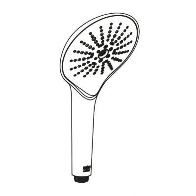 Image of Mira Switch shower head chrome (1841.073)