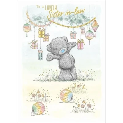 Image of Me To You Lovely Sister In Law Tatty Teddy Birthday Card