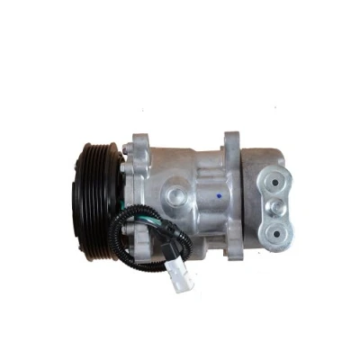 Image of E162215 AC compressor NRF EASY FIT 32275 SD6V12 12V PAG 46 with oil, seal ring PEUGEOT: 306 Hatchback