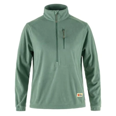 Image of Fjallraven 84785 614 Vardag Lite Fleece W Sweatshirt Women&#039;s Patina Green Size L