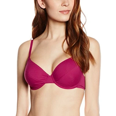 Image of Sloggi Women&#039;s Evernew W Everyday Bra, Pink (Electric Raspberry), 34A