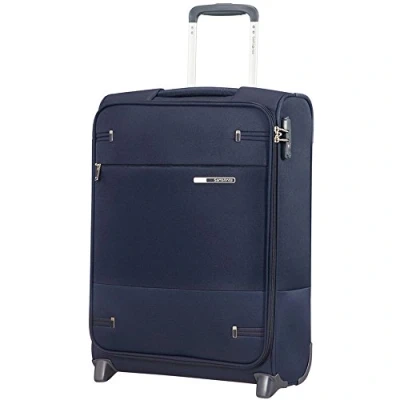 Image of Samsonite Base Boost Upright S Hand Luggage, 55 cm, 41 Litre,tsa padlock, Blue (Navy Blue)
