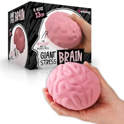 Image of #winning Stress Brain Ball 10 cm Large Squishy Anti Anxiety Hand Fidget Relief Aid