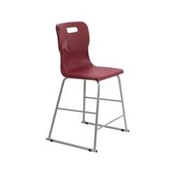 Image of Titan High Chair Size 4 560mm Seat Height Burgundy T61 BU