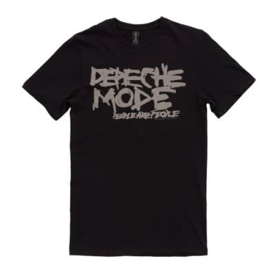 Image of Rock Off Depeche Mode People are Black T Shirt