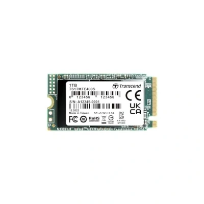 Image of Transcend 1 TB NVMe PCIe Gen3 x4 M.2 2242 SSD Solid State Drive(SSD) TS1TMTE400S