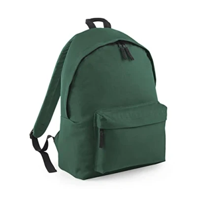 Image of BagBase BG125J Junior Fashion Backpack Bottle Green