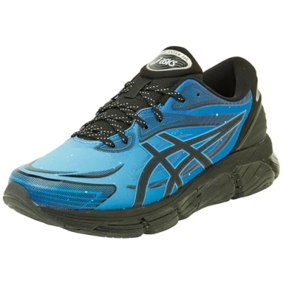 Image of Asics Sportstyle GEL Quantum Unisex Trainers, Size: 7.5, Lapis lazuli blue/black Textile/synthetics