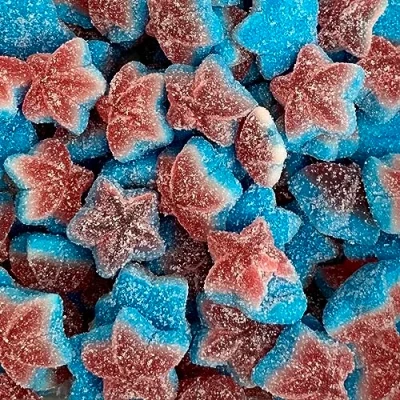 Image of Fizzy Starfish 700g Re Sealable Pouch by The Gourmet Sweet Company