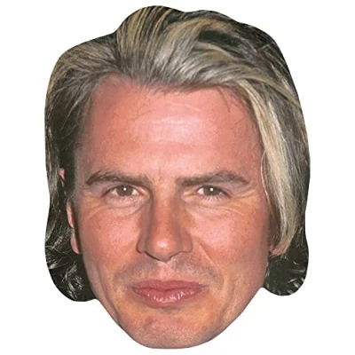 Image of John Taylor (Young) Celebrity Mask, Flat Card Face, Fancy Dress Mask