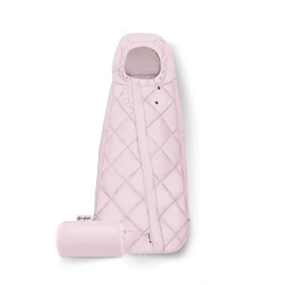 Image of CYBEX Gold Footmuff Snøgga Mini 2, For Baby Car Seats, From Birth to Approx. 24 Months, TOG 4, Powdery Pink