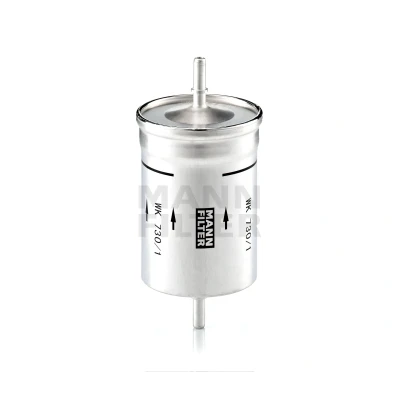 Image of 1J0201511A Fuel Filter MANN WK 730/1 In Line 7,9mm AUDI: A3 Hatchback, TT Coupe, Roadster, VOLKSWAGEN: Bora Saloon, Golf 4