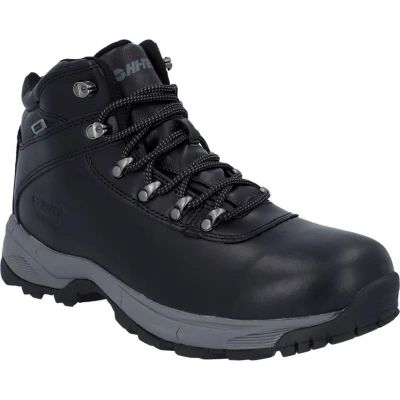 Image of Hi Tec Men&#039;s Eurotrek Lite Wp High Rise Hiking Boots, Black 21, 11 UK