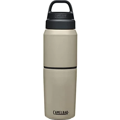 Image of Camelbak Multibev Stainless Steel Vacuum Insulated Drinks Bottle Dune/Dune 17oz/12oz 500ml/350ml