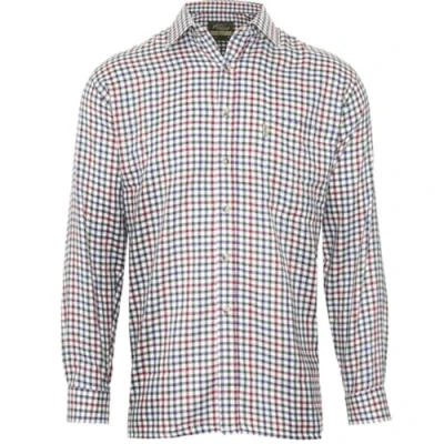 Image of Champion Mens Country York Casual Long Sleeve Shirt Olive Wine 3XL