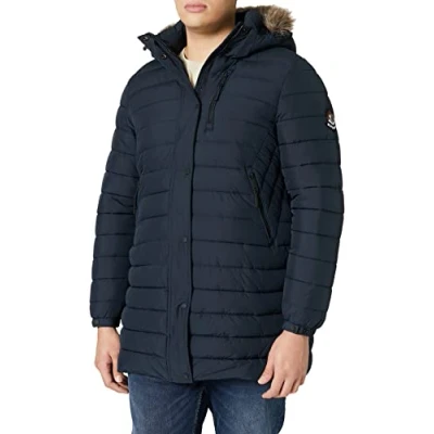Image of Superdry Women&#039;s Super Fuji Jacket, Eclipse Navy, 6