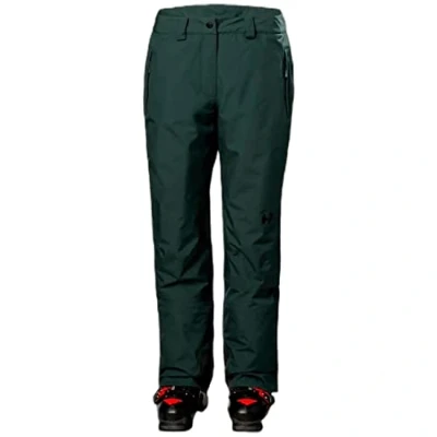 Image of Helly Hansen Women&#039;s Blizzard Insulated Pants, Green, S UK
