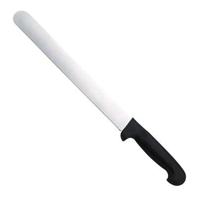 Image of Roast Slicer, Plain edge, 10&quot; (250 mm), Black handle