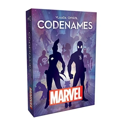 Image of USAopoly CODENAMES Marvel Edition Board Game Featuring Comic Series Characters &amp; Artwork for 2 Players or More Officially Licensed Merchandise