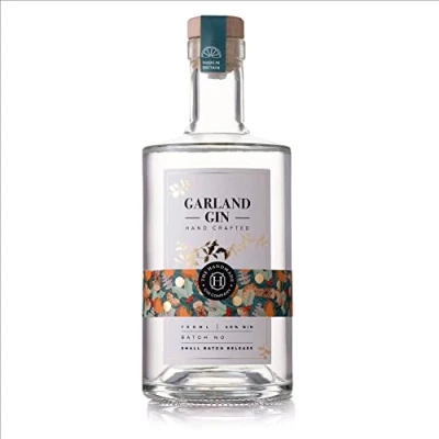 Image of Garland Gin The Handmade Company Festive Christmas with Clementine &amp; Cinnamon 40% vol 70cl