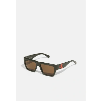 Image of Calvin Klein Jeans Sunglasses, Men&#039;s, Size: 55, Khaki