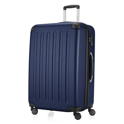 Image of HAUPTSTADTKOFFER SPREE hard shell suitcase, trolley travel 4 double wheels, burgundy, 55 cm Handgepäck, Case