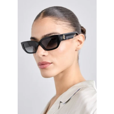 Image of Jimmy Choo Woman JC5017 50008G Sunglasses Acetate Black Grey Pillow Normal Shaded