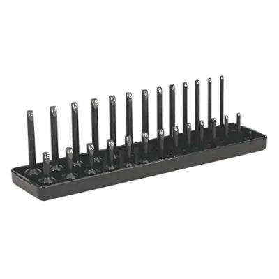 Image of Sealey Premier Socket Holder 1/4&quot;Sq Drive 4 15mm