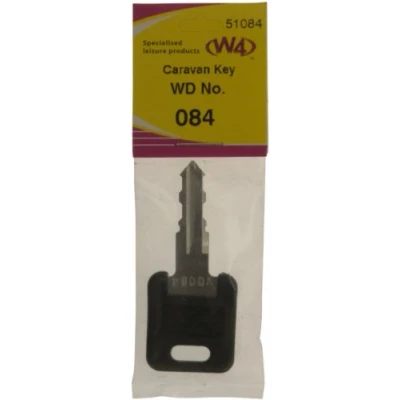 Image of W4 WD Replacement Caravan Key No084 Black