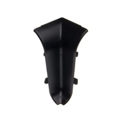 Image of VP Plastic Skirting Board Premium 2.5m PVC Internal Corner Black M090