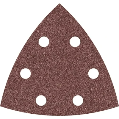 Image of Bosch Professional 5pc. Sanding Sheet F460 Best for Wood and Paint (Grit G40, 93 x mm, Accessory Delta Sander)