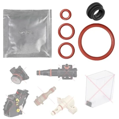 Image of Snapworld Kaffee Maintenance Kit Seal for Brewing Unit Support Valve Water Tank Compatible / Saeco Philips Spidem Gaggia Set 27