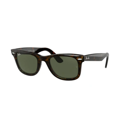 Image of Sunglasses Ray ban Rb2140f wayfarer col. 902 Unisex Square Turtle