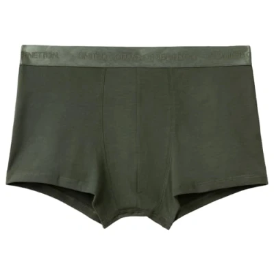 Image of United Colors of Benetton Men&#039;s Boxer 3XKP2X00X Briefs, Verde, M