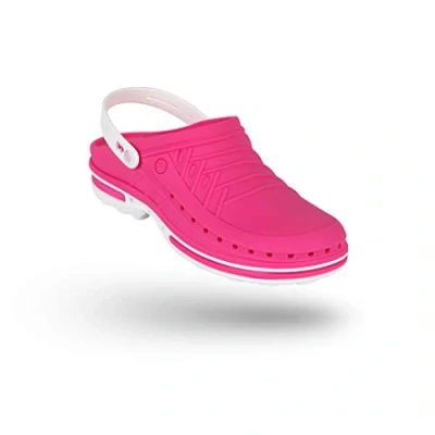 Image of WOCK Clog w/Strap and Steri tech Insole, Sanitary Theatre Clogs w/Lemon Scent, Sterelized Surgical Ideal for Operating Rooms Hospitals