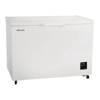 Image of Hisense FC386D4AWLE 297Litres Freestanding Chest Freezer, 4 Star Freezer Rating, E Rated in White