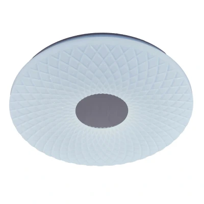 Image of Porto Integrated LED Semi Flush Ceiling Light White 3000 6000K