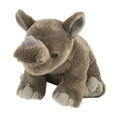 Image of Wild Republic Rhino Baby Plush Soft Toy, Cuddlekins Cuddly Toys, Gifts for Kids 30 cm