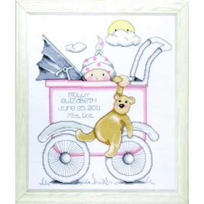 Image of Tobin Buggy Baby Girl Sampler, Multi Color