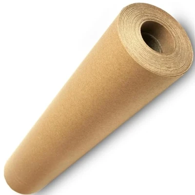 Image of Brown Kraft Paper Large Roll 750mm x 100m For Gift Wrapping, Parcel Packing, Arts &amp; Craft Multipurpose Wrapping