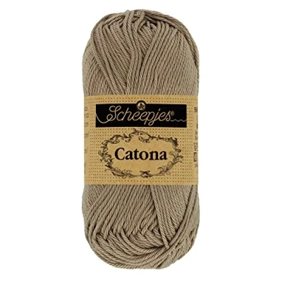 Image of Scheepjes Catona 254 Moon Rock Yarn 1x10g