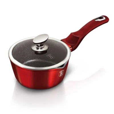 Image of Berlinger Haus Saucepan 16 cm Bordeaux Metallic Line BH 1525N