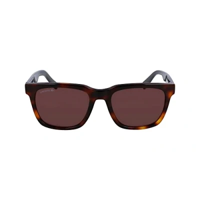 Image of Lacoste Unisex Adult Sunglasses L996S Havana with Brown Lens