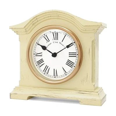 Image of Acctim Falkenburg Mantel Clock Cream