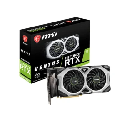 Image of MSI NVIDIA GEFORCE RTX 2080 SUPER VENTUS XS OC Graphics Card &#039;8GB GDDR6, 1830MHz, 3x DisplayPort, HDMI, Dual Fan Cooling System&#039;
